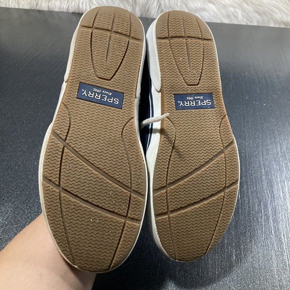 Sperry Top Sider #STS14134 Men's Blue Lace Up Casual Sneakers Size 7.5 M Shoes - Picture 7 of 7